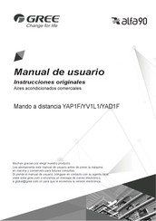 Gree Electric Appliances alfa 90 YAP1F Manual De Usuario