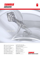 SUHNER ABRASIVE AKG 3-R Documentación Técnica