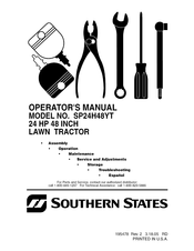 Southern States SP24H48YT Manual Del Operador