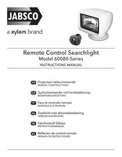 Xylem JABSCO 60080-0012 Manual De Instrucciones