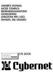 Cybernet CTS Serie Manual Del Usuario