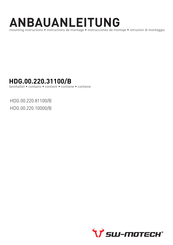 SW-Motech HDG.00.220.31100/B Instrucciones De Montaje