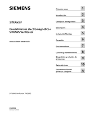 Siemens SITRANS F Instrucciones De Servicio