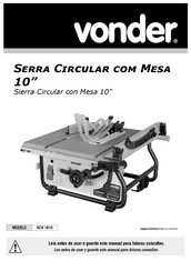 vonder SCV 1810 Manual De Instrucciones