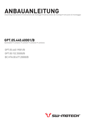 SW-Motech GPT.05.440.60001/B Instrucciones De Montaje
