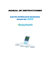 BodyHealth NOPAIN PRO MEDICAL Manual De Instrucciones