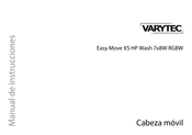 Varytec Easy Move XS HP Wash 7x8W RGBW Manual De Instrucciones