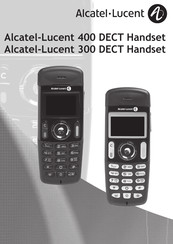 Alcatel-Lucent 300 DECT Handset Manual