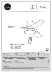 Inspire Tivano JG44-3-1LA Instrucciones De Montaje, Utilización Y Mantenimiento