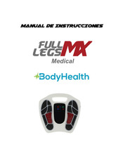 BodyHealth Full Legs MX Medical Manual De Instrucciones