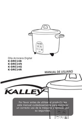 Kalley K-DRC14G Manual De Usuario