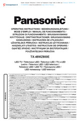 Panasonic TX-48MZ800E Manual De Funcionamiento