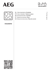 AEG HK624000FB Manual De Instrucciones