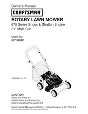 Craftsman 917.9997C Manual Del Operador