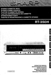 Sharp RT-350H Manual De Manejo