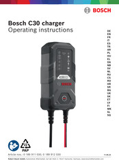 Bosch C30 Manual De Instrucciones