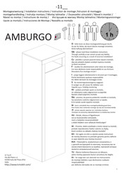 lcmobili AMBURGO Instrucciones De Montaje