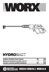 Worx HYDROSHOT WG644.9 Manual De Instrucciones