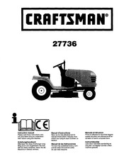 Craftsman 27736 Manual De Instrucciones