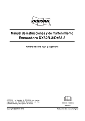 Doosan DX63-3 Manual De Instrucciones Y De Mantenimiento