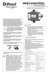 Pearl BEST-CONTROL Instrucciones De Instalación