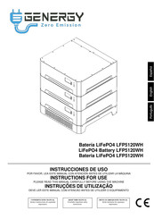 GENERGY LFP5120WH Instrucciones De Uso