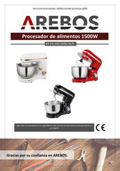 AREBOS AR-HE-KM1500S Manual De Instrucciones