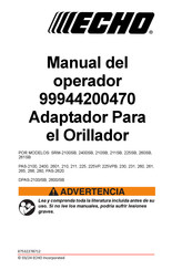 Echo 99944200470 Manual Del Operador