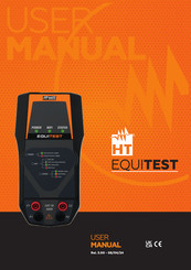 HT Instruments EQUITEST Manual De Instrucciones