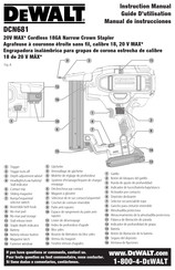 DeWalt XR li-ion DCN681 Manual De Instrucciones