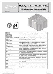 tepro Flex Shed XXL Manual De Instrucciones