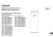 Toshiba HWT-1102S21MT6W-E Manual De Instalación