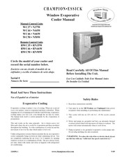 Champion Essick RWC46 Manual Del Usuario