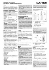 EUCHNER NM RB Serie Manual De Instrucciones