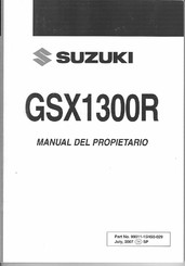 Suzuki GSX1300R 2006 Manual Del Propietário