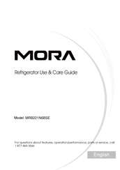 Mora MRB221N6BSE Guía De Uso Y Cuidado