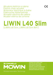 Comunello LIWIN L40 Slim Instrucciones De Uso Y De Instalacion