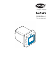Hach SC4500 Manual Del Usuario
