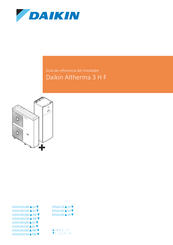 Daikin Altherma 3 H F EAVH16S18D 9W Guía De Referencia Del Instalador