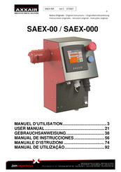 AXXAIR SAEX-00 Instrucciones Originales