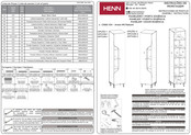 HENN C566-134 Instrucciones De Montaje