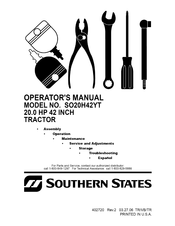 Southern States SO20H42YT Manual Del Operador