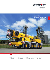 Manitowoc GROVE GMK5150-1 Guía Del Producto