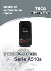 TECO A510S Serie Manual De Configuración Rápida