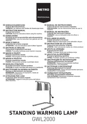 METRO PROFESSIONAL GWL2000 Manual De Instrucciones