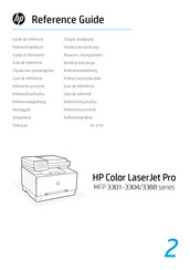 HP Color LaserJet Pro 3304 Serie Guía De Referencia