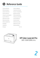 HP Color LaserJet Pro 3204 Serie Guía De Referencia