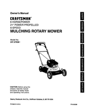 Craftsman 247.37638 Manual Del Usuario