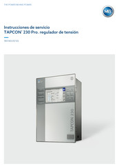 Maschinenfabrik Reinhausen TAPCON 230 Expert Instrucciones De Servicio