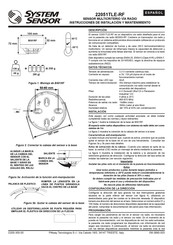 System Sensor 22051TLE-RF Instrucciones De Instalación Y Mantenimiento